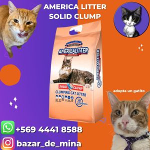 America Litter solid clump 15 kg