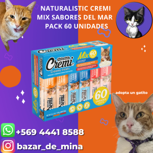 14F promo Naturalistic cremi mix atún pack 60 unidades