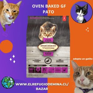 Oven baked cat duck grain free 4.54 kg