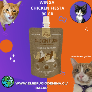 Winga chicken fiesta 90 gr