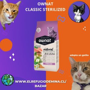 Ownat classic sterilized 4 kg