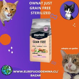 Ownat just grain free sterilized 1 kg