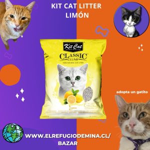 Kit cat litter limón 7 kg
